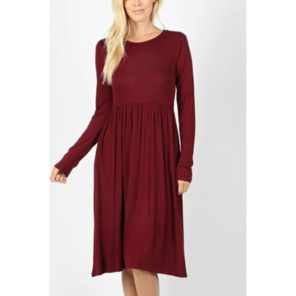 DN Moon Long sleeve Round Neck Dress Size XL